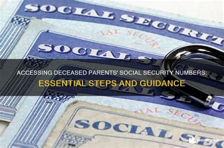 Can I get my deceased parents Social Security?