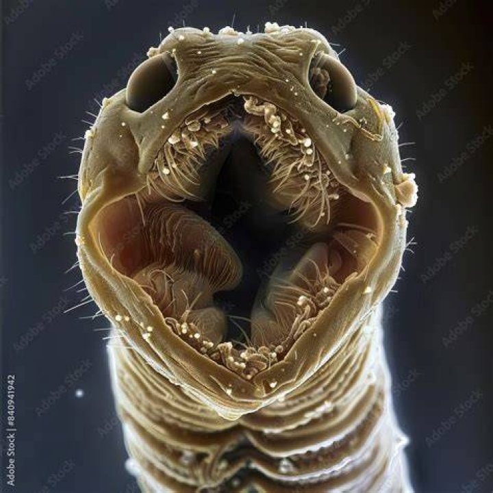 Can parasites live in your throat?