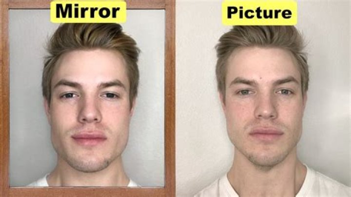 Do I look the same in the mirror as I do in person?