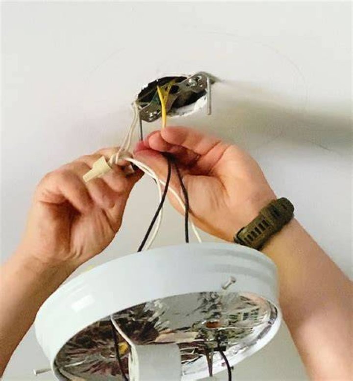 Do you need an electrician to change a light fitting?