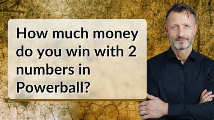 Do you win anything with 2 numbers?