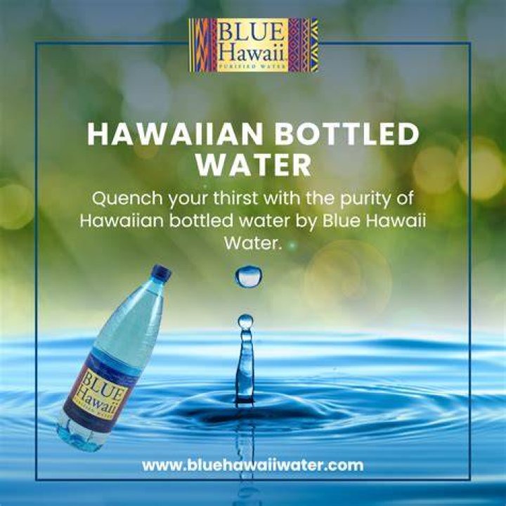 Is Hawaiian water blue?