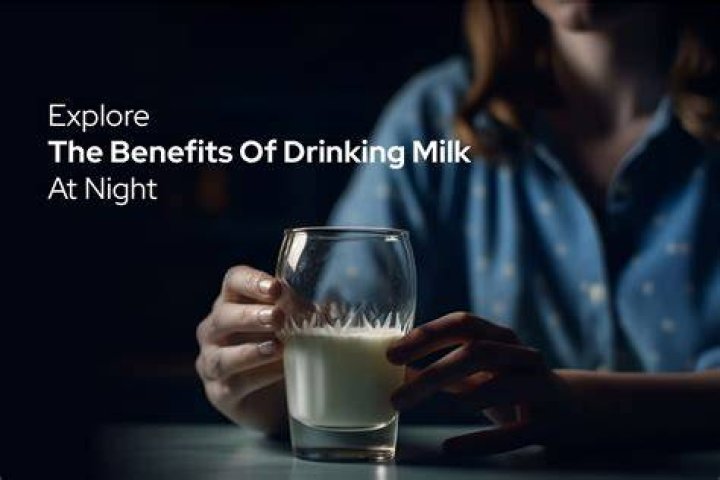 Is it OK to drink milk at night?