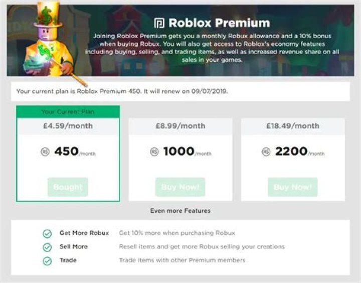 Is Robux cheaper with premium?