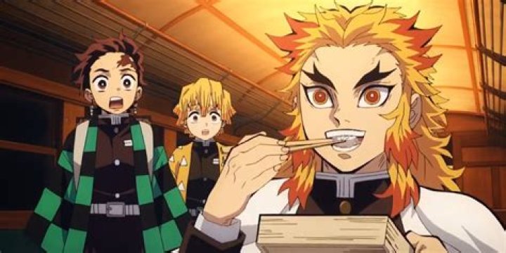 What does Rengoku say when eating?