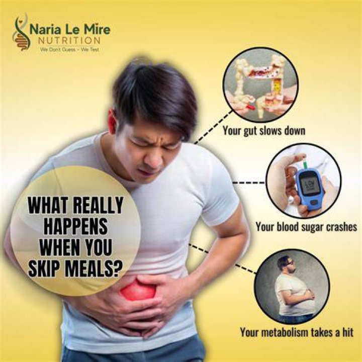 What happens if you skip a meal?