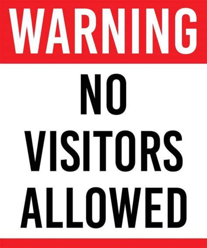 Which area is usually not allowed to pass?