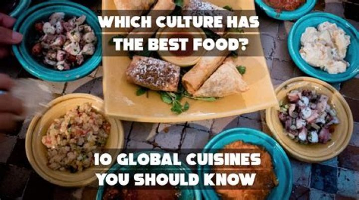 Which culture has the best food?