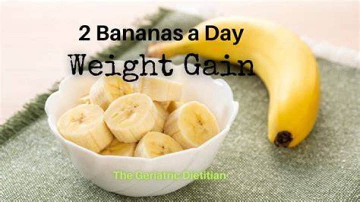 Which time is best to eat banana for weight gain?