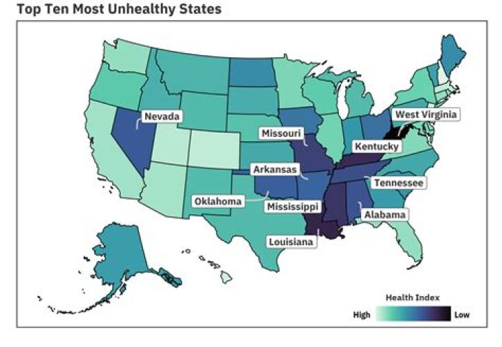 Who are the healthiest people in America?