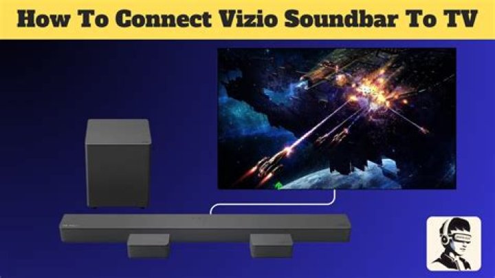 Why won't my Vizio sound bar connect to my TV?
